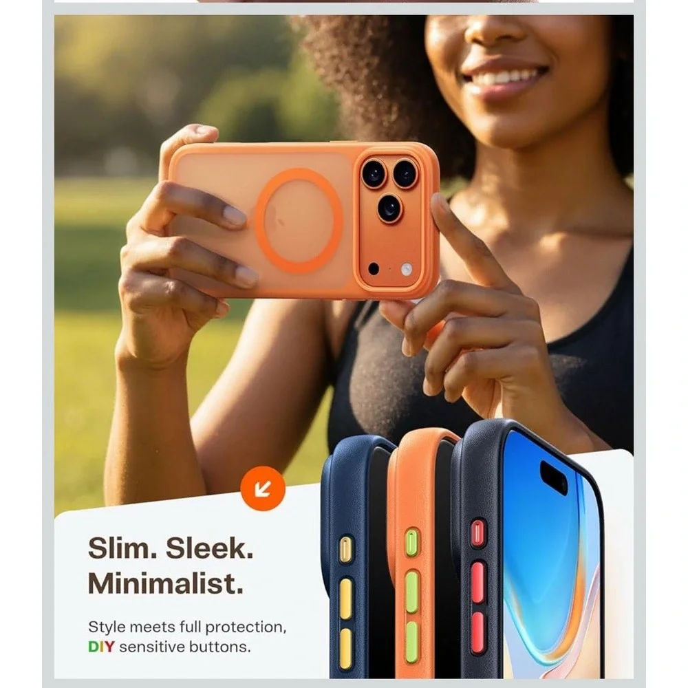 TORRAS‎ Stronger Magnetic Case for iPhone 17 Pro Max 6.9
